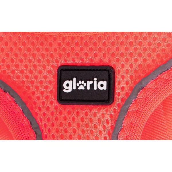 Dog Harness Gloria Trek Star 29,4-32,6 cm 41,4-43 cm Pink S