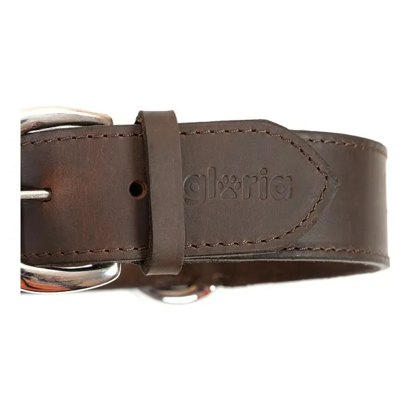 Dog collar Gloria Brown 60 cm (60 x 4 cm)