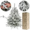 Artificial Snowy Christmas Tree Springos CT0222, LUX 12 | Buy online — Megaluks