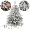 Artificial Snowy Christmas Tree Springos CT0222, LUX 12 | Buy online — Megaluks