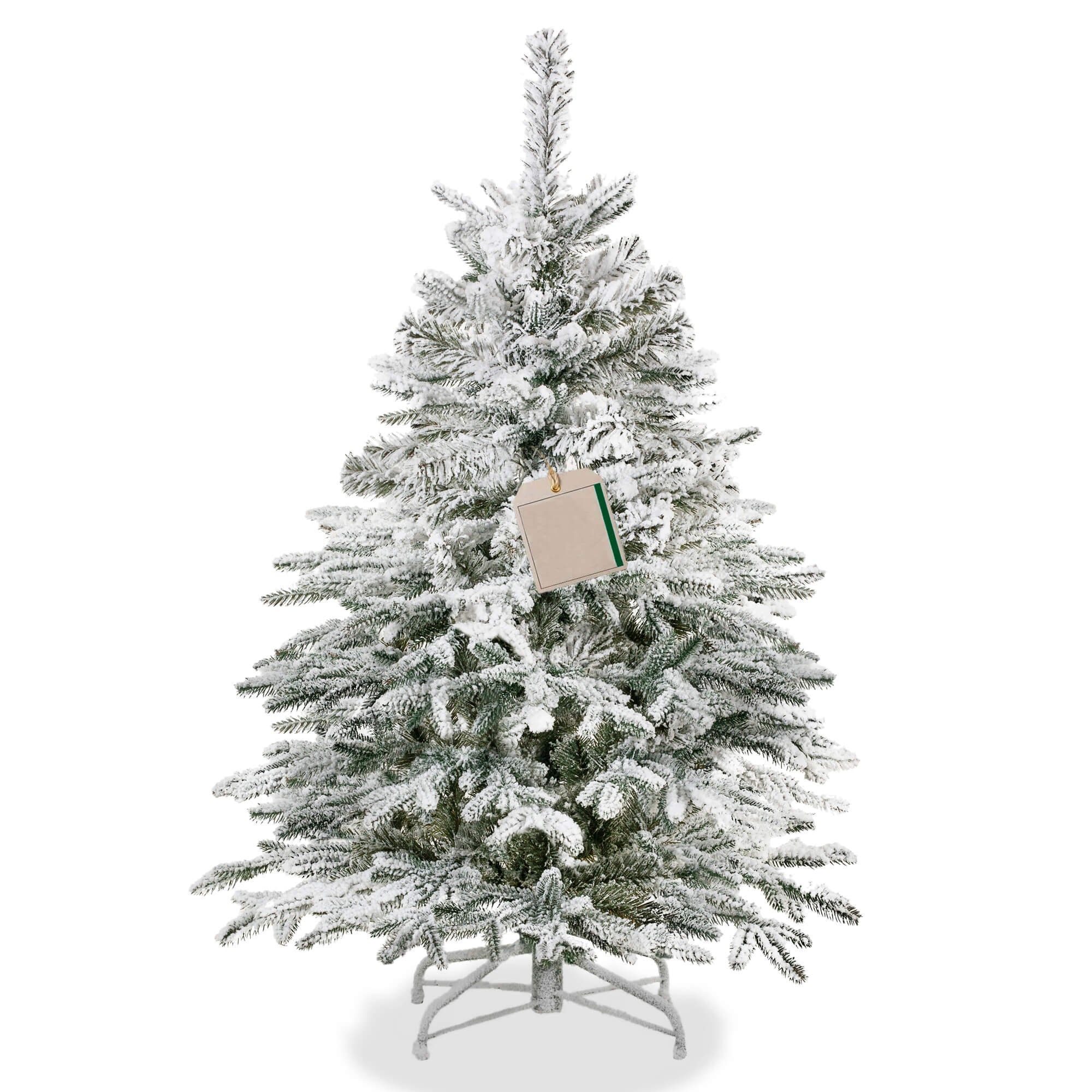 Artificial Snowy Christmas Tree Springos CT0222, LUX 12 | Buy online — Megaluks