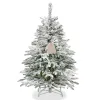 Artificial Snowy Christmas Tree Springos CT0222, LUX 12 | Buy online — Megaluks