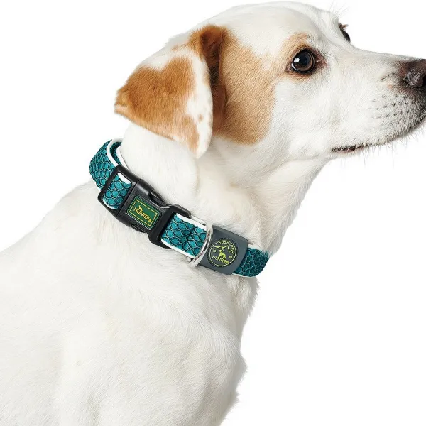 Koiran kaulapanta Hunter Basic Lanka Koko M Lime väri (33-50 cm)