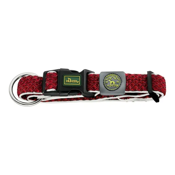 Koera kaelarihm Hunter Plus Niit Punane Suurus L (40-60 cm)