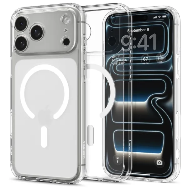 Spigen Ultra Hybrid Mag MagSafe - Case for iPhone 17 Pro (Frost White)