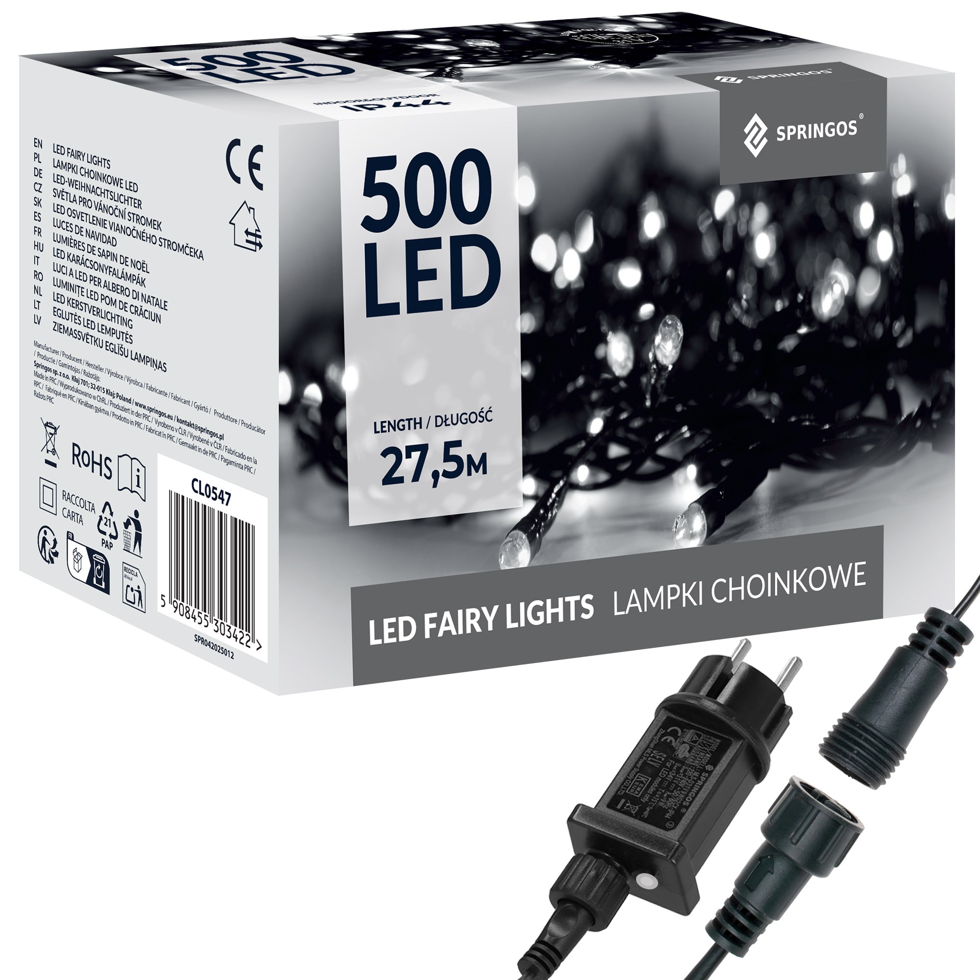Springos Christmas lights 500 LED