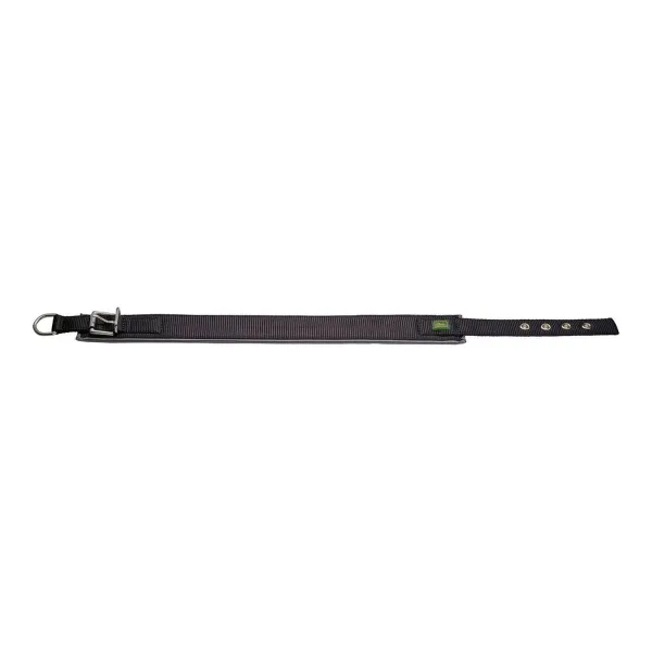 Šuns antkaklis Hunter Neoprene Reflect Juoda (39-46 cm)
