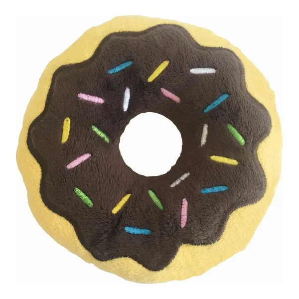 Плюшевая игрушка для собак Gloria 3 x 5 x 14 cm Шоколад Donut Коричневый