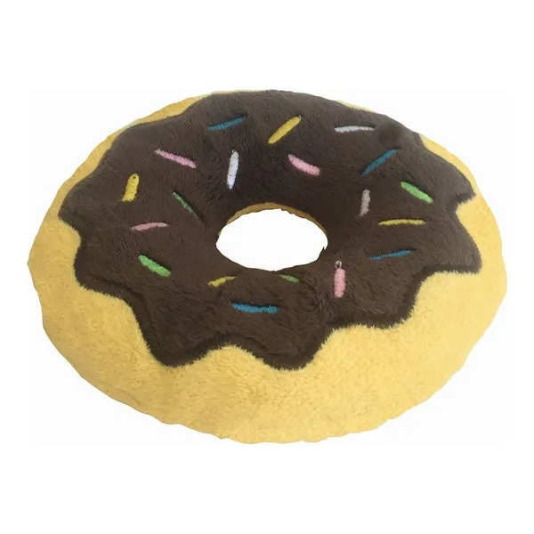 Плюшевая игрушка для собак Gloria 3 x 5 x 14 cm Шоколад Donut Коричневый