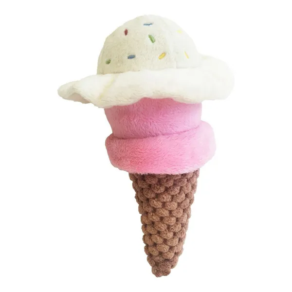 Minkštas žaislas šunims Gloria Gloicecream Spalvotas Poliesteris polipropileno Ledai 9 x 9 x 17 cm