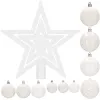 Christmas Tree Decoration Set Springos CA0839, 6/4/3 CM, 101 pcs.