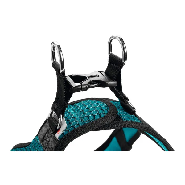 Suņu drošības siksna Hunter Hilo Comfort 55-60 cm M Izmērs Tirkīzs