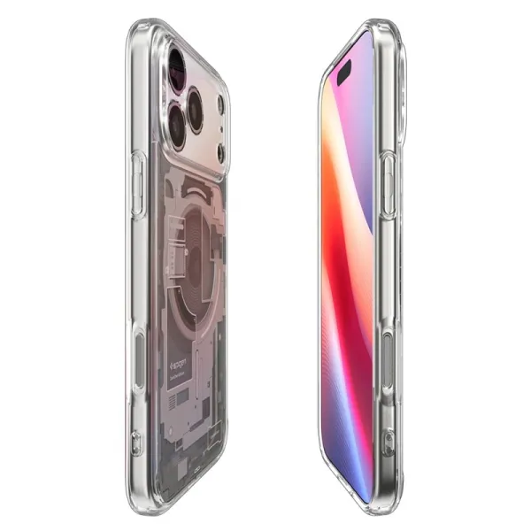 Spigen Ultra Hybrid Mag MagSafe - Case for iPhone 17 Pro (Zero One Natural Titanium)