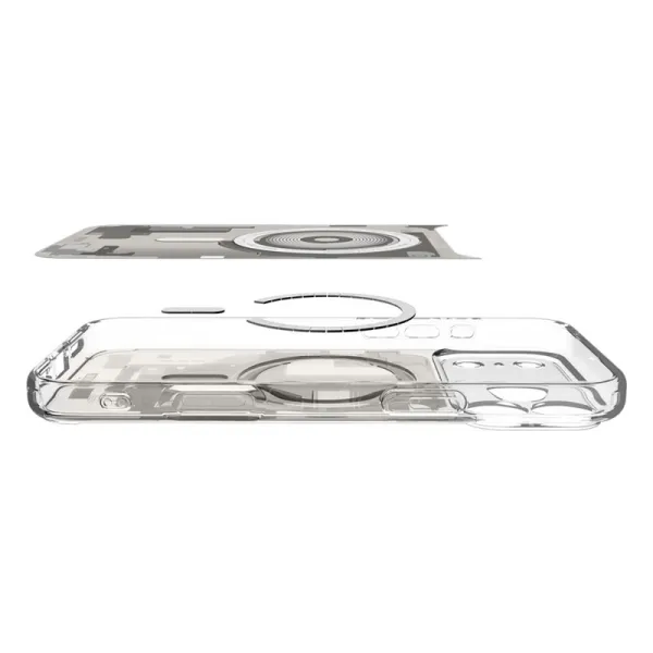 Spigen Ultra Hybrid Mag MagSafe - Case for iPhone 17 Pro (Zero One Natural Titanium)