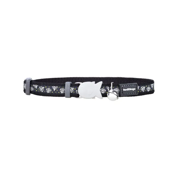 Kačių antkaklis Red Dingo Diamond 20-32 cm Juoda