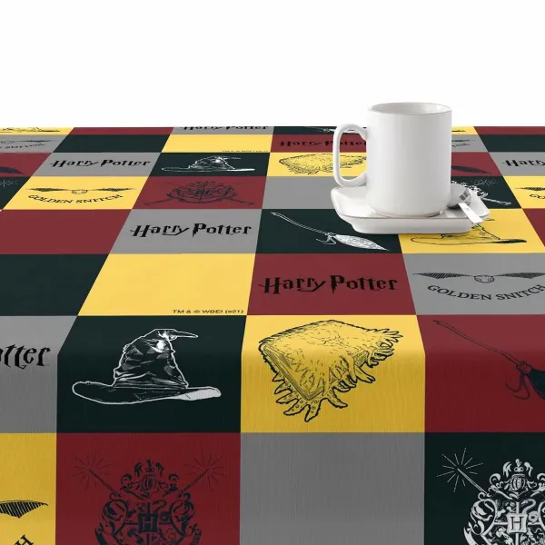 Stain-proof resined tablecloth Harry Potter Multicolour 300 x 150 cm