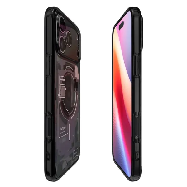 Spigen Ultra Hybrid Mag MagSafe - Case for iPhone 17 Pro (Zero One Black)
