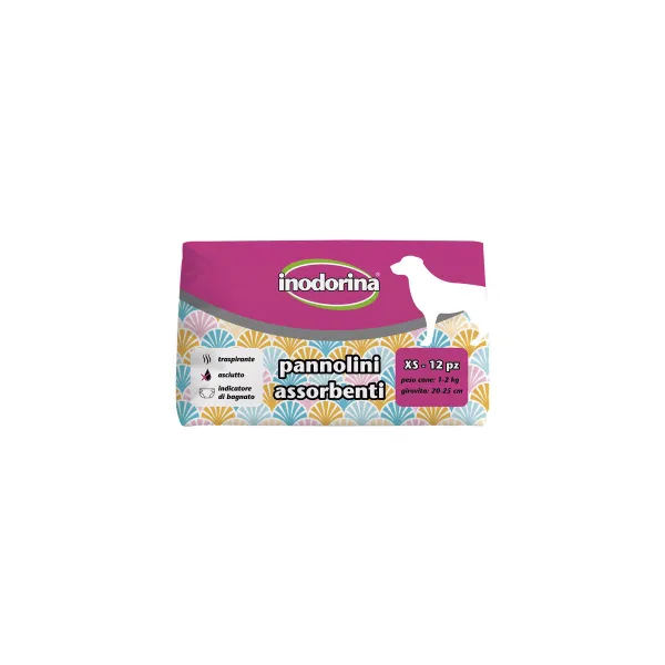 Vienreizlietojami autiņi Inodorina 12 gb.
