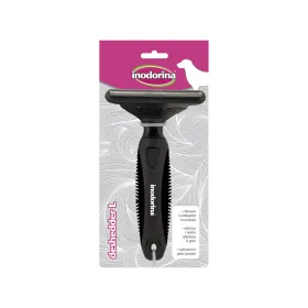 Flea Comb Inodorina Black Steel L