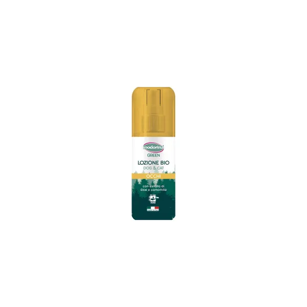 Mājdzīvnieku acu tīrītājs Inodorina Green 100 ml