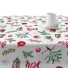 Stain-proof resined tablecloth Belum Merry Christmas Multicolour 100 x 150 cm