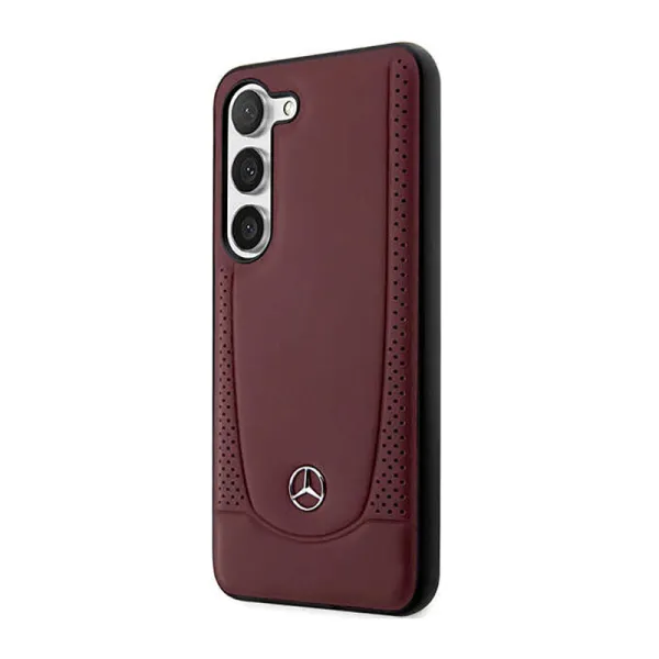 Mercedes Leather Urban Line - Case for Samsung Galaxy S23 (Red)