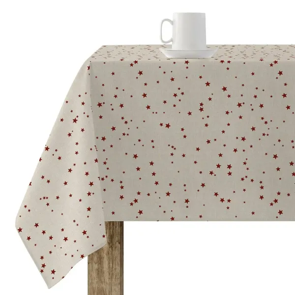 Stain-proof resined tablecloth Belum Merry Christmas Multicolour 100 x 150 cm