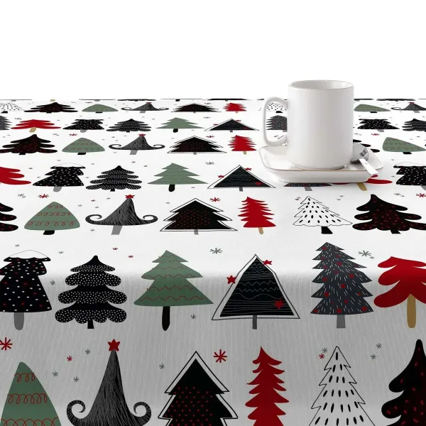 Stain-proof resined tablecloth Belum Merry Christmas Multicolour 300 x 150 cm