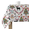 Stain-proof resined tablecloth Belum Merry Christmas Multicolour 100 x 150 cm