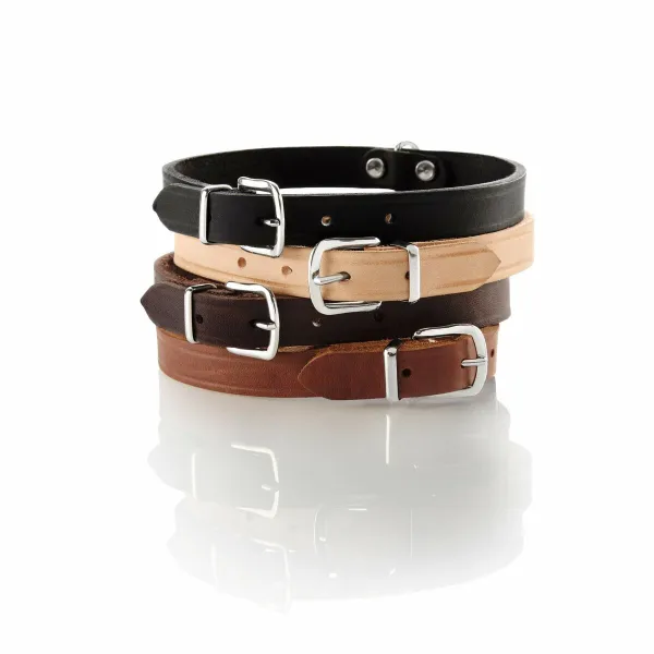 Dog collar Hunter Aalborg Brown 20 32-38 cm