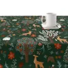 Stain-proof resined tablecloth Belum Merry Christmas Multicolour 200 x 150 cm