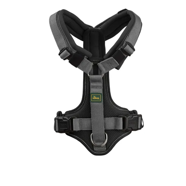 Suņu drošības siksna Hunter Maldon Up Melns 46-82 cm S/M