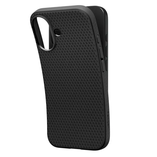 Spigen Liquid Air - Case for iPhone 17 (Matte Black)  