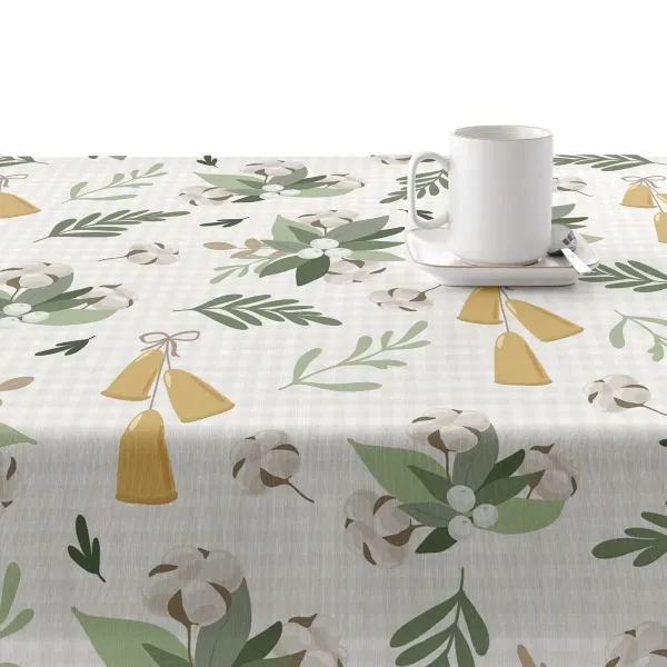 Stain-proof resined tablecloth Belum Merry Christmas Multicolour 100 x 150 cm