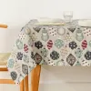 Stain-proof resined tablecloth Belum Merry Christmas Multicolour 100 x 150 cm