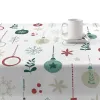 Stain-proof resined tablecloth Belum Merry Christmas Multicolour 250 x 150 cm