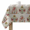 Stain-proof resined tablecloth Belum Merry Christmas Multicolour 300 x 150 cm