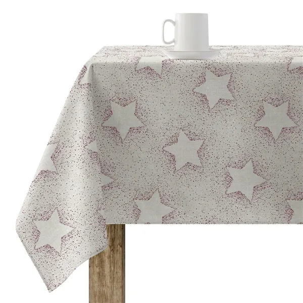 Stain-proof resined tablecloth Belum Merry Christmas Multicolour 100 x 150 cm