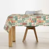 Stain-proof resined tablecloth Belum Merry Christmas Multicolour 100 x 150 cm