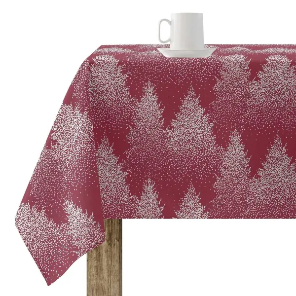 Stain-proof resined tablecloth Belum Merry Christmas Multicolour 150 x 150 cm