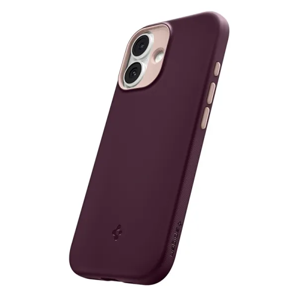 Spigen Nano Pop Mag MagSafe - Case for iPhone 17 (Burgundy Bean)  