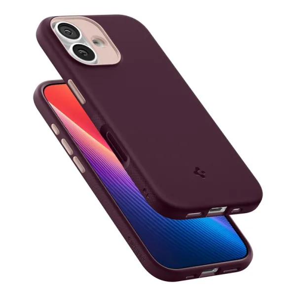 Spigen Nano Pop Mag MagSafe - Case for iPhone 17 (Burgundy Bean)  