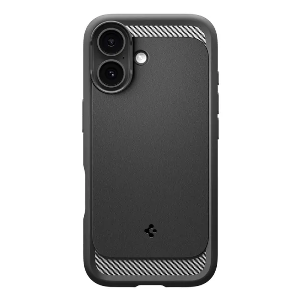 Spigen Rugged Armor Mag MagSafe - Case for iPhone 17 (Matte Black)  