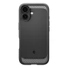 Spigen Rugged Armor Mag MagSafe - Case for iPhone 17 (Matte Black)  