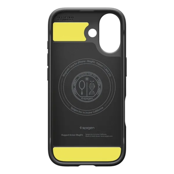Spigen Rugged Armor Mag MagSafe - Case for iPhone 17 (Matte Black)  