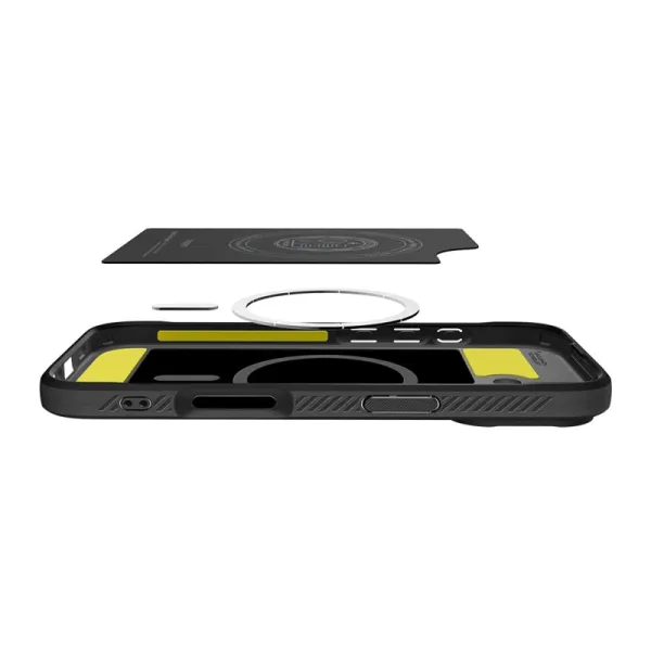 Spigen Rugged Armor Mag MagSafe - Case for iPhone 17 (Matte Black)  