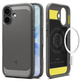 Spigen Rugged Armor Mag MagSafe - Case for iPhone 17 (Grey)  