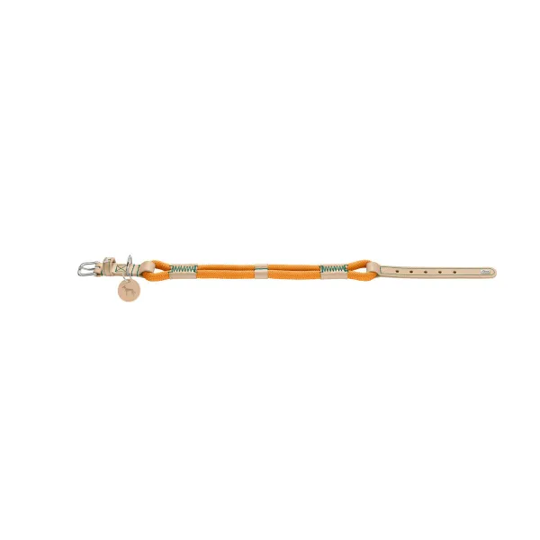 Dog collar Hunter Malia Orange M/L 45-54 cm