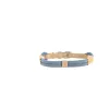Dog collar Hunter Malia Blue L 50-59 cm