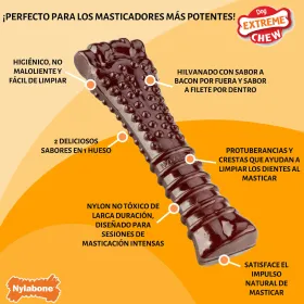 Luu Nylabone Pruun Bacon XL